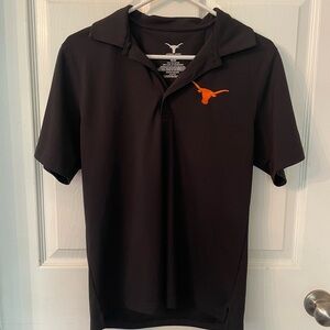 Men’s size S UT Longhorn polo Texas black